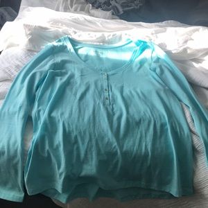 Teal Lilly Pulitzer long sleeve top